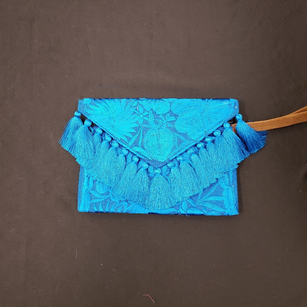 Handmade Embroidered clutch